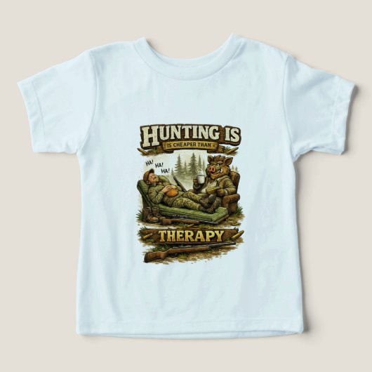 Hunting Is Cheaper Than Therapy (デザイン正面)
