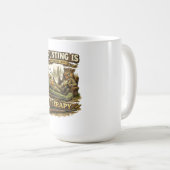 Hunting Is Cheaper Than Therapy コーヒーマグカップ (正面右)