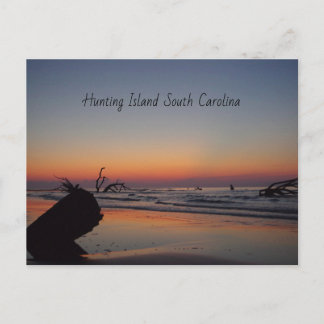 Hunting Island Sunrise ポストカード