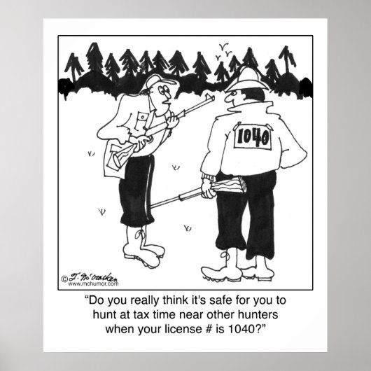 Hunting License 1040 ポスター (正面)