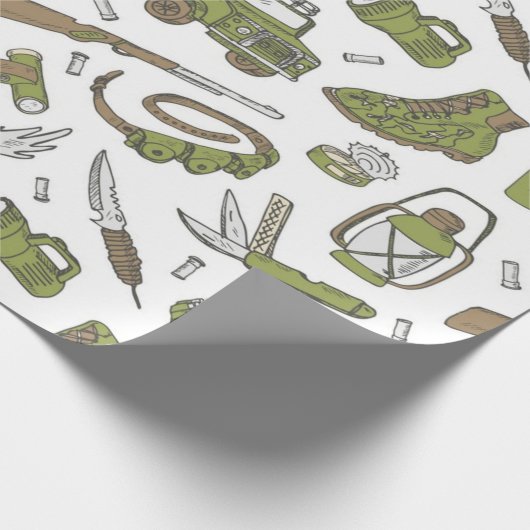 Hunting Pattern ラッピングペーパー (角)