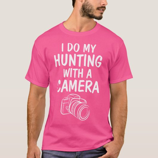 Hunting Pun Photography Tシャツ (正面)