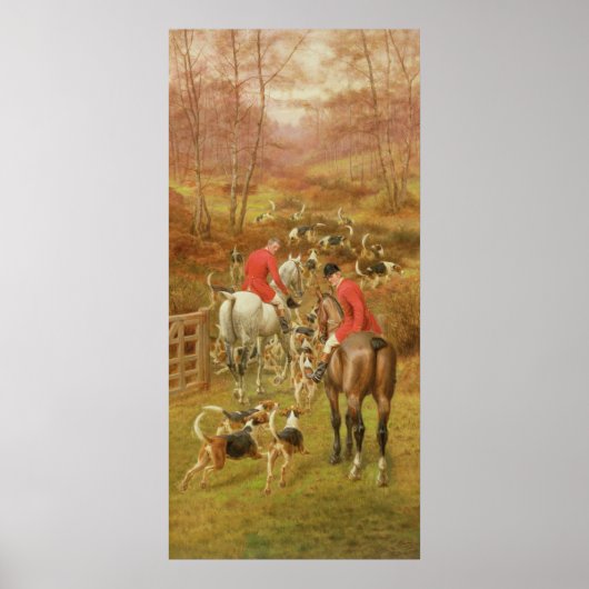 Hunting Scene, 1906 ポスター (正面)