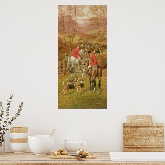 Hunting Scene, 1906 ポスター (キッチン)