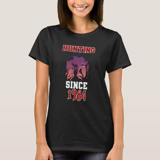 Hunting since 1984 tシャツ (正面)