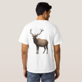 Hunting T-shirt with funny quote Tシャツ (裏面フル)