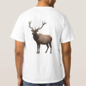 Hunting t-shirt with funny quote tシャツ (裏面)