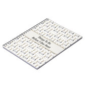 Hunting Theme with Deer Antlers and Bow ノートブック (左側)