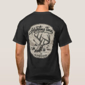 Hunting Time Outdoors Tシャツ (裏面)