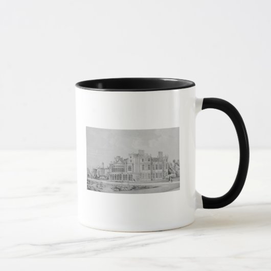 Huntingdon 1852年の近くのBrampton公園 マグカップ (右)
