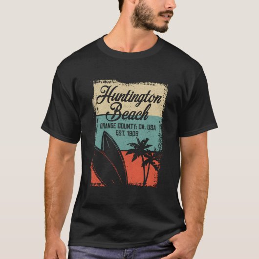 Huntington Beach 2019 Summer Surf Competitions Tシャツ (正面)