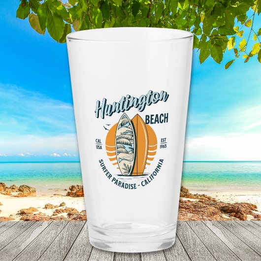 Huntington Beach California Funny California Beach タンブラーグラス