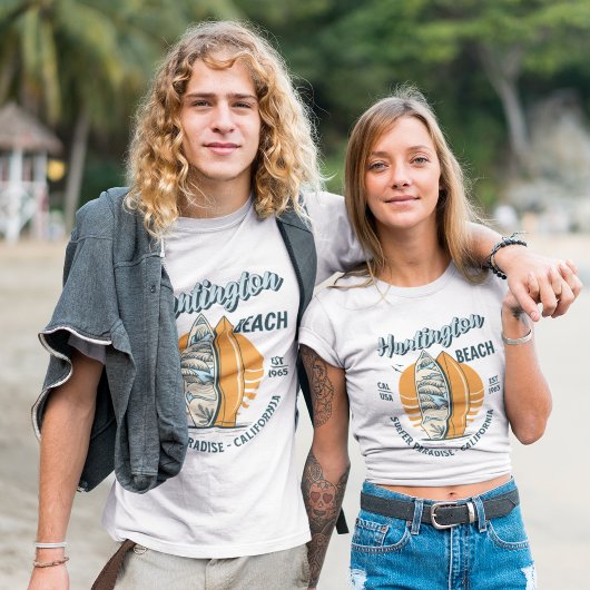 Huntington Beach California Surfer Paradise Tシャツ