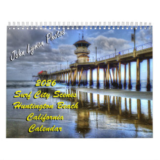 Huntington Beach. Scenes 2026 カレンダー