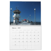 Huntington Beach. Scenes 2026 カレンダー (2月 2027)