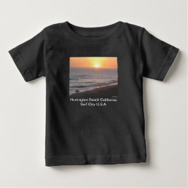 Huntington Beach "Surf City" ベビーTシャツ