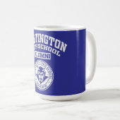 Huntington High School NY 同窓会マグ コーヒーマグカップ (正面右)