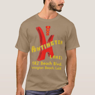 Huntington Lanes - Huntington Beach, CA - Vintage  Tシャツ