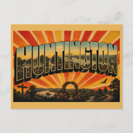 Huntington WV リッター公園 リバーヒルズ アート ポストカード