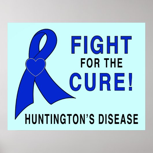 Huntington's Disease Fight for the Cure ポスター (正面)