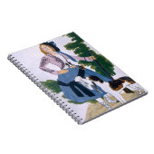 Huntressのためのデザイン、1922年を着せて下さい(色のlith ノートブック (右側)