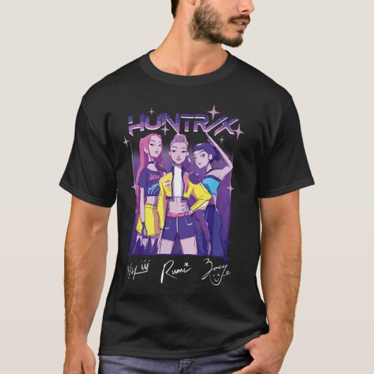Huntrix 公式 tシャツ (正面)
