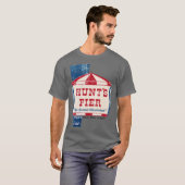 Hunt's Pier T-Shirt - Wildwood, NJ Retro Jersey Sh Tシャツ (正面フル)