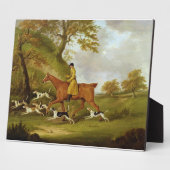 Huntsman and Hounds, 1809 (キャンバス上の油) フォトプラーク (側面)