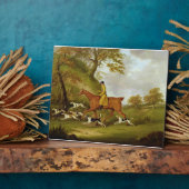 Huntsman and Hounds, 1809 (キャンバス上の油) フォトプラーク (側面)