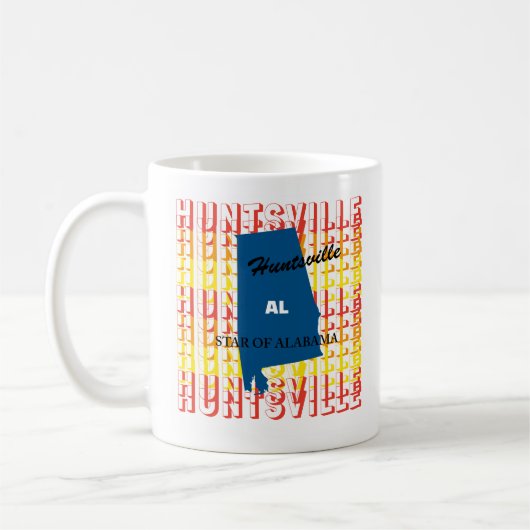 Huntsville coffee mug  コーヒーマグカップ (左)