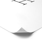 Huntsville Map - Alabama - City Map Poster ポスター (角)