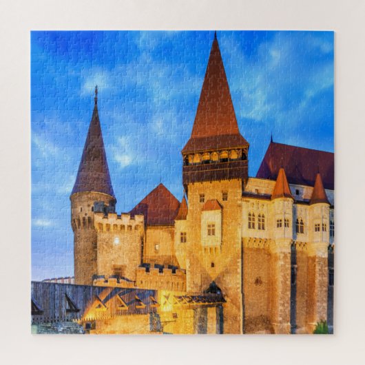 Hunyad Castle - Corvin's Castle in Hunedoara. ジグソーパズル (縦)