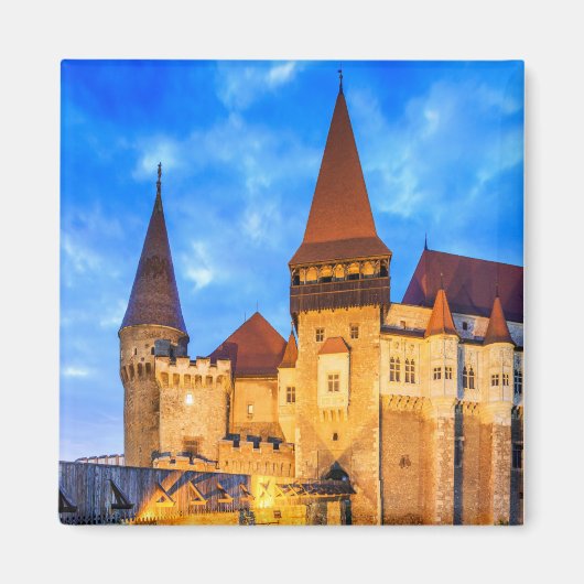 Hunyad Castle - Corvin's Castle in Hunedoara. マグネット (正面)