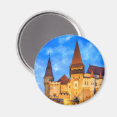 Hunyad Castle - Corvin's Castle in Hunedoara. マグネット (正面/裏面)