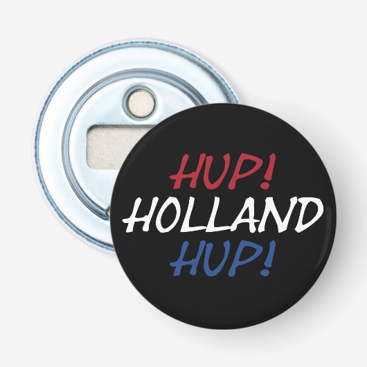 HupオランダHupがbk bocnt上のNLDフラグにオーバーレイ 栓抜き (正面)