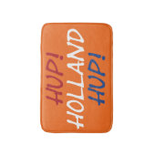 HupオランダHupがNLDフラグまたはbmcntにオーバーレイ バスマット (正面縦)