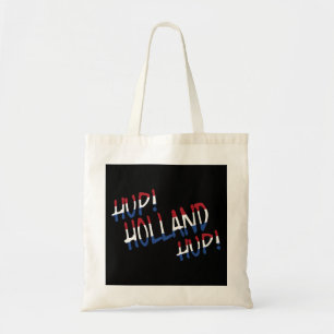 Hup Holland Hupがbk btcnt上のNLD国旗にオーバーレイ トートバッグ