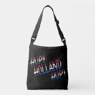 Hup Holland Hupがbk cbbtのNLD国旗にオーバーレイ クロスボディバッグ