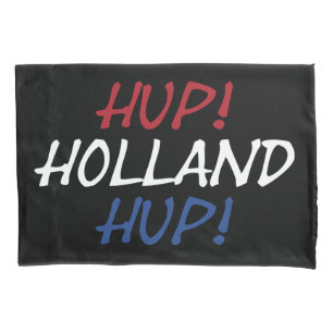 Hup Holland Hupがbk pccnt上のNLD国旗にオーバーレイ 枕カバー