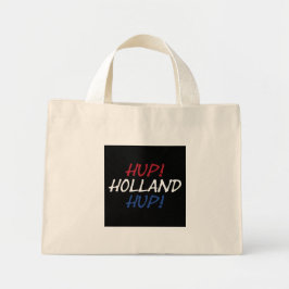 Hup Holland Hupがbk tcnt上のNLD国旗にオーバーレイ ミニトートバッグ