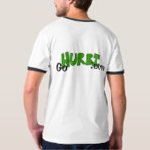 HURBIの"万歳"のTシャツ Tシャツ (裏面フル)