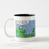 HURBI -雪片のマグ ツートーンマグカップ (左)