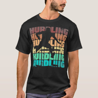 Hurdle Runner Hurdling Track and Field  Tシャツ