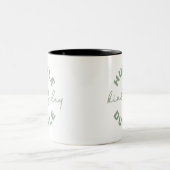 Hurkle-Durkle – Embrace the Art of Cozy Procrastin ツートーンマグカップ (中央)