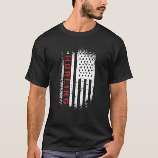 Hurling American Flag Tシャツ (正面)