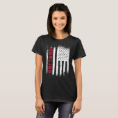 Hurling American Flag Tシャツ (正面フル)