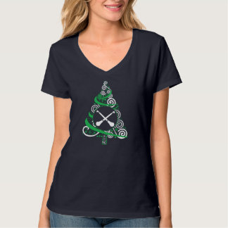 Hurling Christmas tree Hurling Christmas Gift Chri Tシャツ