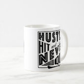 Hurling Hustle Hit & Never、GAAゲールやめク・ゲーム コーヒーマグカップ (正面右)