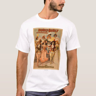 Hurlyたくましい催しの劇場ポスター Tシャツ