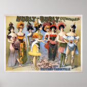 Hurly-Burly Extravaganza and Refined Vaudeville ポスター (正面)